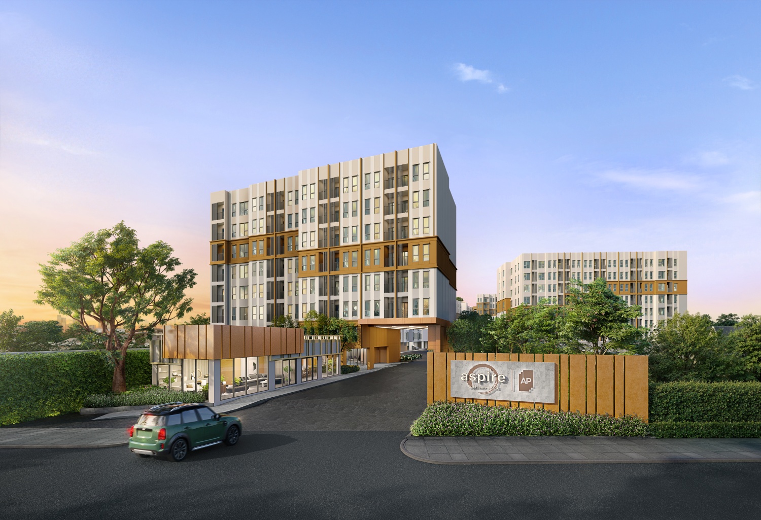 เอพี ไทยแลนด์ - มิตซูบิชิ เอสเตท เปิดตัว ASPIRE สุขุมวิท 103 คอนโดใหม่ เลี้ยงสัตว์ได้